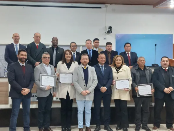 Grupo Pilau de Comunicações é homenageado na Câmara de Vereadores