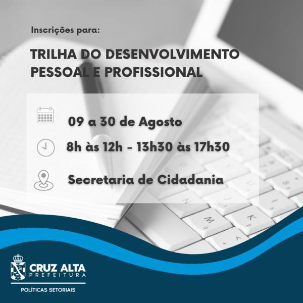 Inscrições para oficinas gratuitas para o mercado de trabalho vão até o dia 30