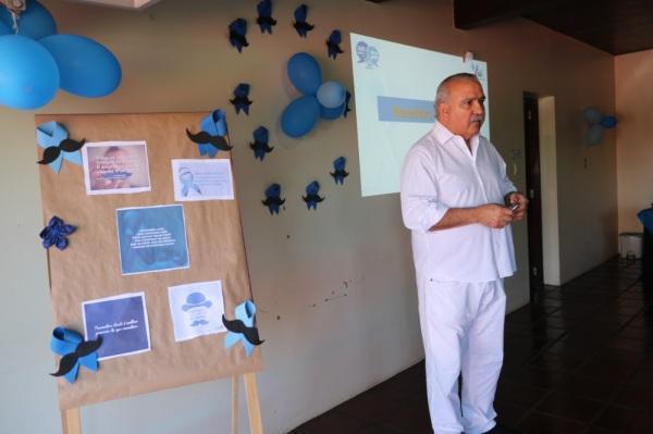 Campanha Novembro Azul é tema de palestra no CAPS AD