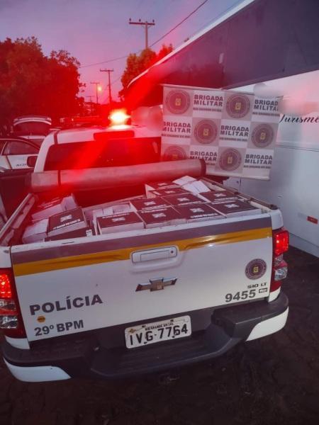 29º BPM faz apreensão de mercadoria por contrabando e descaminho em Ijuí 