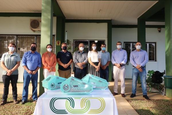 Sindicato Rural de Cruz Alta realiza entrega de respiradores ao HSVP