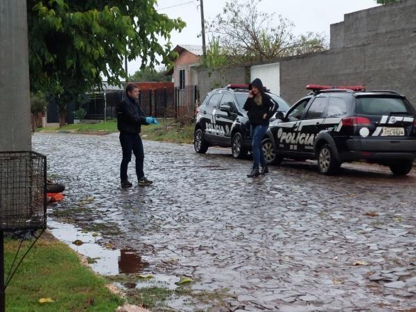 Corpo é encontrado na esquina da Rua Giruá com a Francisco Alves em Cruz Alta