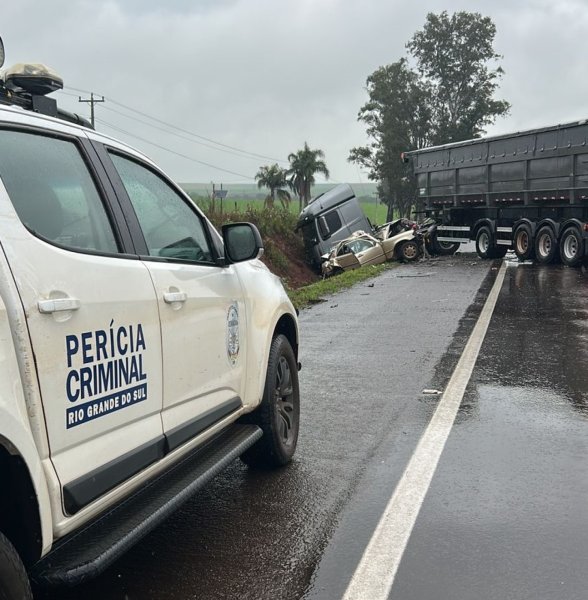 Paraguaio é a vítima fatal de acidente na BR-158 na manhã desta segunda-feira