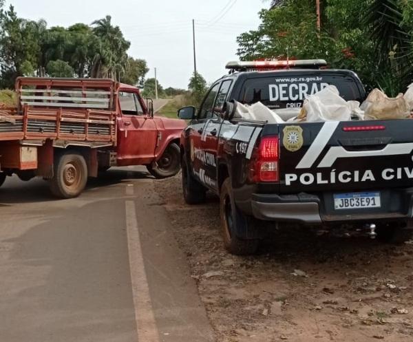Polícia Civil de Cruz Alta, através da DECRAB, prende homem de 57 anos 