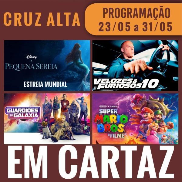 FINDI: Confira a programação de filmes em exibição no Cine Globo de Cruz Alta 