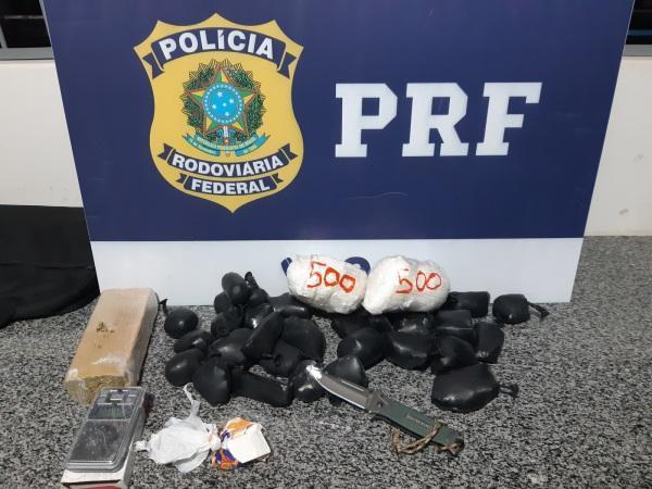 PRF prende dois traficantes com drogas em Cruz Alta