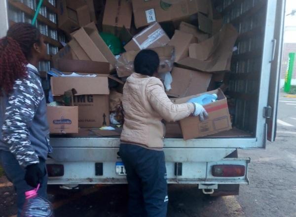 Coleta Seletiva Solidária é realizada em 45 bairros de Cruz Alta