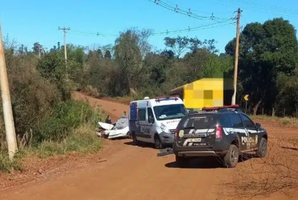 EUGÊNIO DE CASTRO> Idoso morre em acidente de trânsito na segunda-feira
