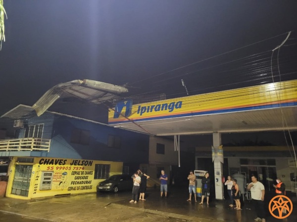 PALMEIRA DAS MISSÕES> 150 Casas foram destelhadas no temporal da quarta