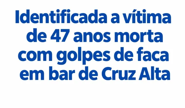 Silvio José Ebert foi atingido durante uma briga na noite de sexta-feira (25)