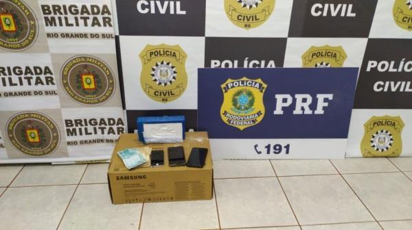 PRF, PC e BM prendem casal de traficantes em Ijuí