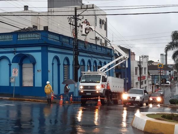 Cruz Alta fica sem energia elétrica na tarde da terça 