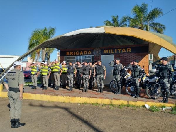 16º BPM da Brigada Militar lança a Operação Papai Noel em Cruz Alta 