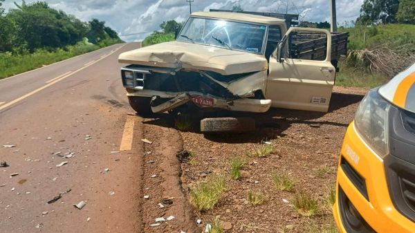 Acidente é registrado na VRS-824 entre Ibirubá e Quinze de Novembro