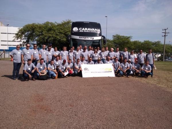 Inicia caravana da CCGL com cooperativas associadas