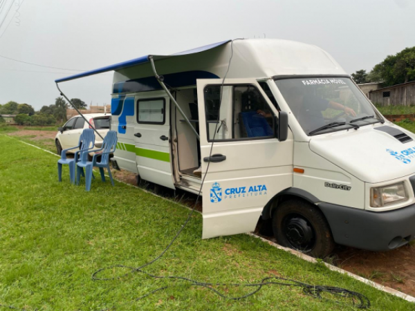 FARMÁCIA MÓVEL> Estará na ESF Abegay na manhã desta sexta-feira 