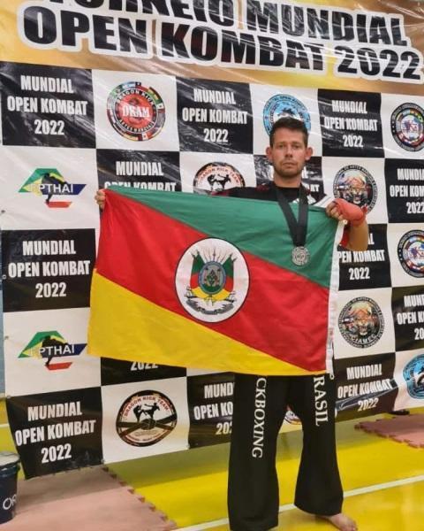Cruz Altense Guilherme Coradini conquista medalha de prata no Mundial em SP