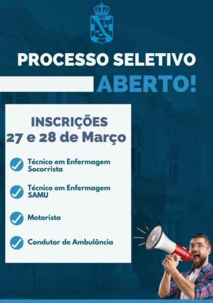 Prefeitura de Cruz Alta abre processo seletivo para 10 cargos; confira