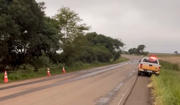 ACIDENTE DE TRÂNSITO COM VÍTIMA FATAL NA RST-481, ENTRE CRUZ ALTA E BOA VISTA 