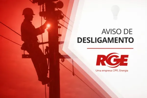 DESLIGAMENTO PROGRAMADO RGE>Afeta hoje S.Francisco, Vila Hilda e Alvorada