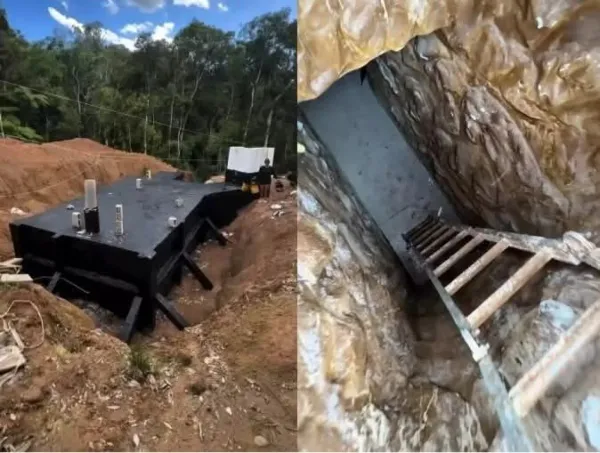 Empresário constrói bunker subterrâneo em SC para cenários extremos