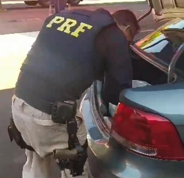 PRF prende contrabandista com quase meia tonelada de agrotóxicos na BR 285
