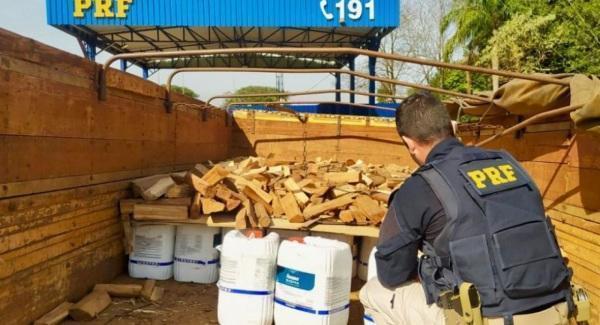 PRF apreende duas toneladas de agrotóxicos ilegais em Sarandi