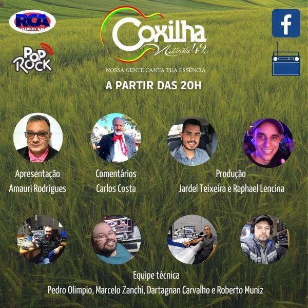 Acompanhe a 42ª Coxilha Nativista nas Rádios Cruz Alta AM e Pop Rock FM