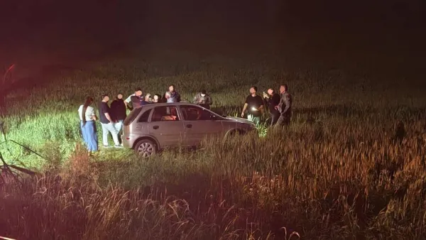 Idoso morre após carro sair da pista no interior de Sede Nova