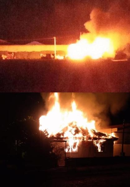 Cruz Alta: Dois incêndios em poucas horas ; em um deles a morte de vários cães