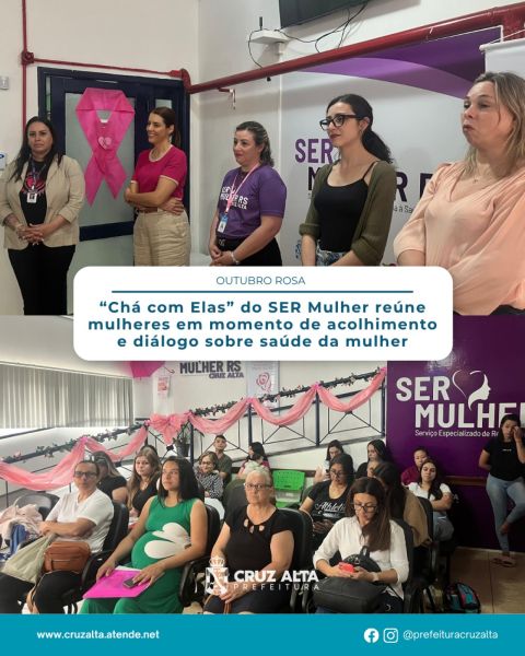 Cruz Alta promove segunda edição do Chá com Elas