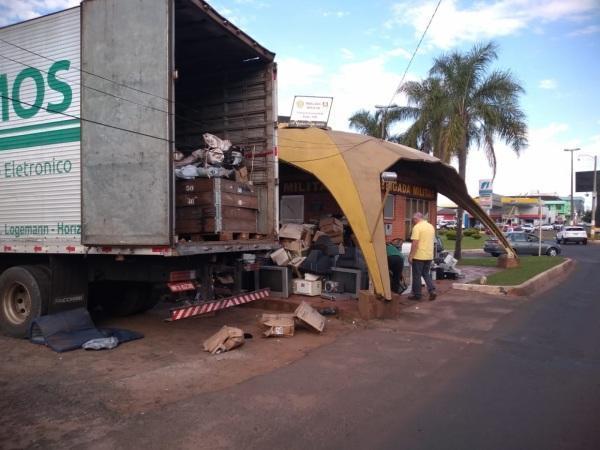 Lions Club coletou 4 mil itens de lixo eletrônico no sábado, 25, em Cruz Alta