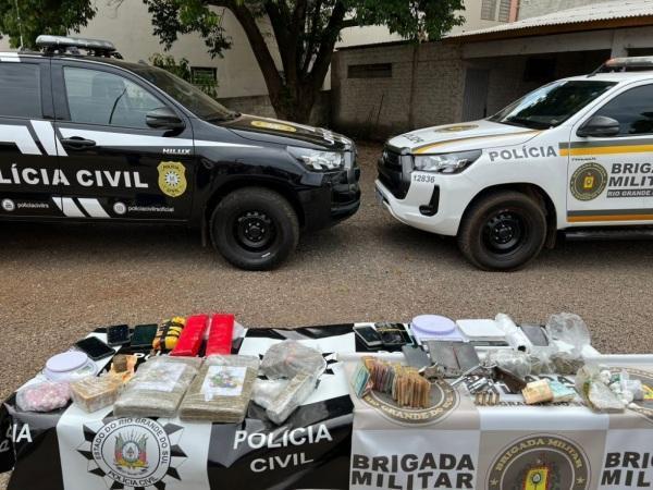 PC deflagra Operação Contenção contra o tráfico de drogas em três municípios