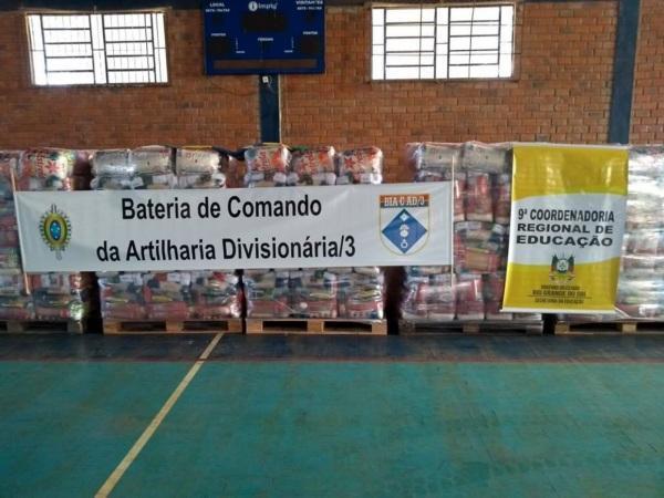 9ª CRE Cruz Alta distribuirá kits de alimentação esta semana