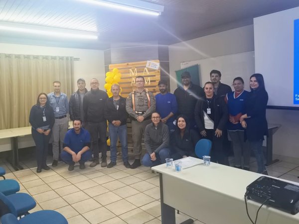 Brigada Militar realiza palestra alusiva ao Maio Amarelo, em Cruz Alta