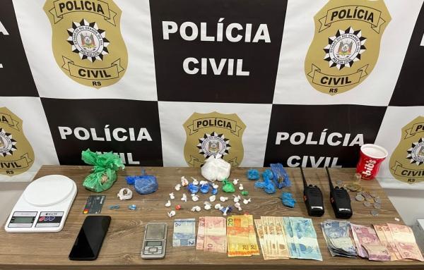 TRÁFICO DE DROGAS: Polícia Civil de Ibirubá apreende adolescente em flagrante 