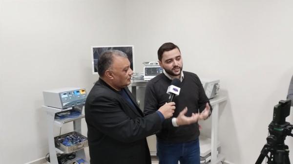 Governador em exercício Gabriel Souza entregou novos equipamentos do HSVP