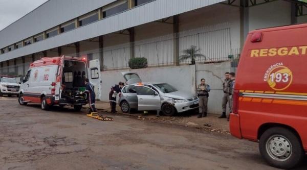 Acidente de trânsito é registrado em Panambi na tarde deste domingo