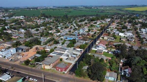 Pra Frente Cruz Alta segue com atividades de pavimentação asfáltica