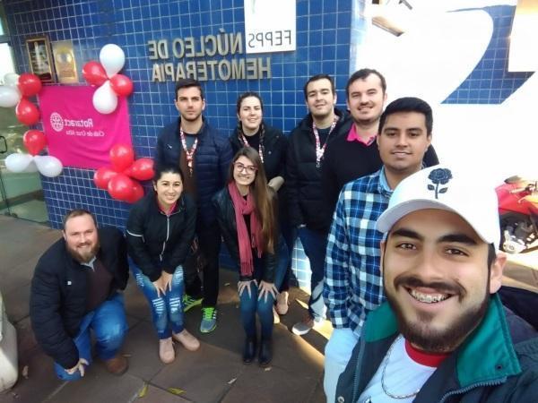20 bolsas de sangue foram coletadas em Campanha organizada pelo Rotaract Club