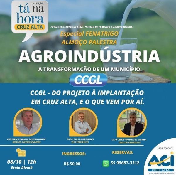 18ª edição do Tá na Hora Cruz Alta será voltada para a agroindústria