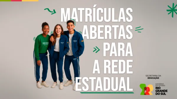 Matrículas e rematrículas para Rede Estadual seguem até 6 de novembro