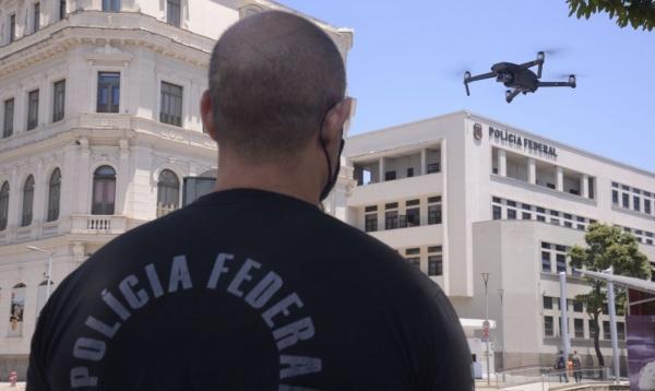 Polícia Federal utilizará drones durante as Eleiçoes 2020.