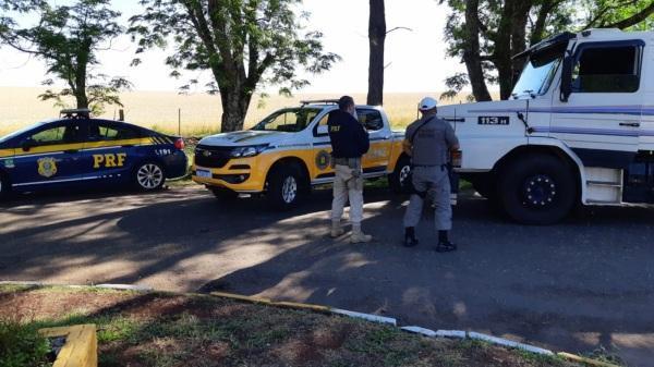 Motorista de carreta é preso com mais de 340 kg de maconha em Cruz Alta