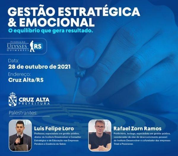 Dia do servidor público será comemorado com palestras hoje em Cruz Alta