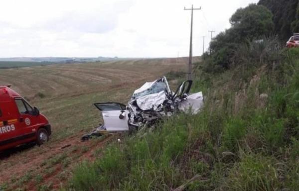 Casal morre em acidente na BR-158, em Palmeira das Missões