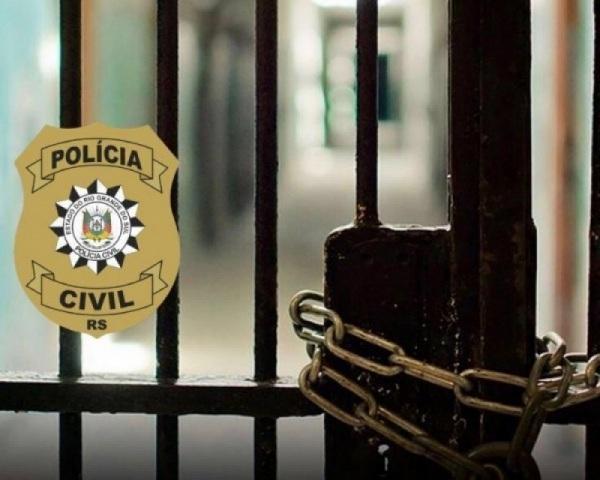 Polícia Civil efetuou três prisões na tarde da sexta-feira em Cruz Alta