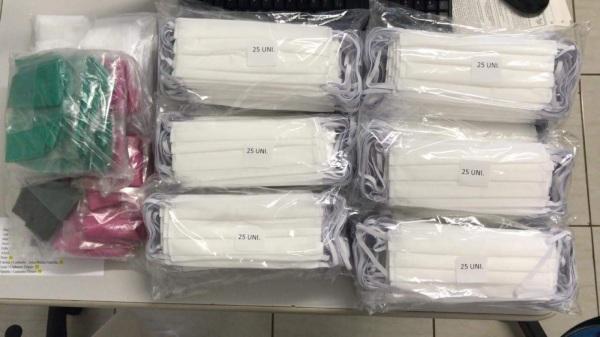 SMDS recebe doação de 1.500 máscaras