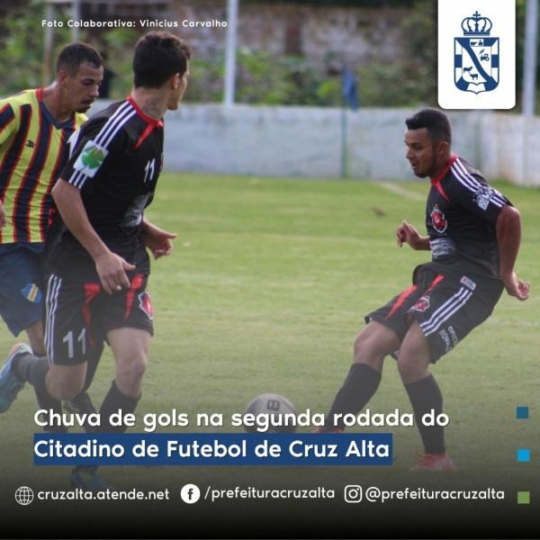 Confira os resultados da segunda rodada do Campeonato Citadino de futebol 