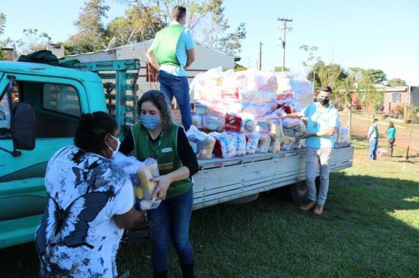 SMDS recebe doação de cestas básicas destinadas a famílias carentes
